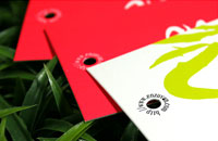 Premium die-cut bizcards