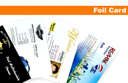 foilbusiness cards
