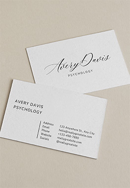 Extra Nouveau Business Card #110 (350 GSM)