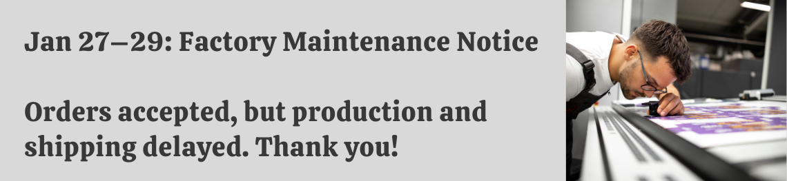 Factory Maintenance Notice