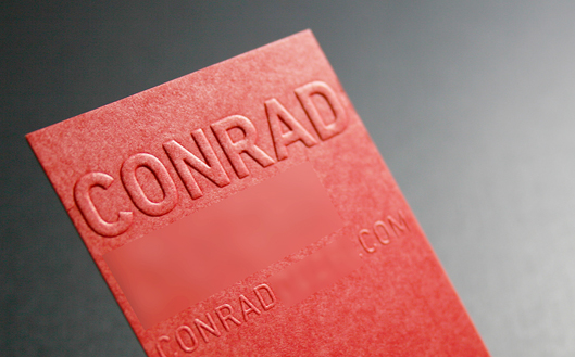 Blind Embossed Business Cards by Aladdin Print